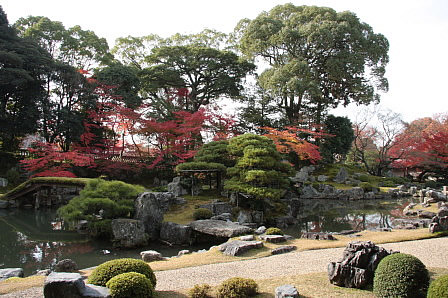 三宝院 庭園の紅葉
