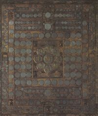 金銅両界曼荼羅　胎蔵界