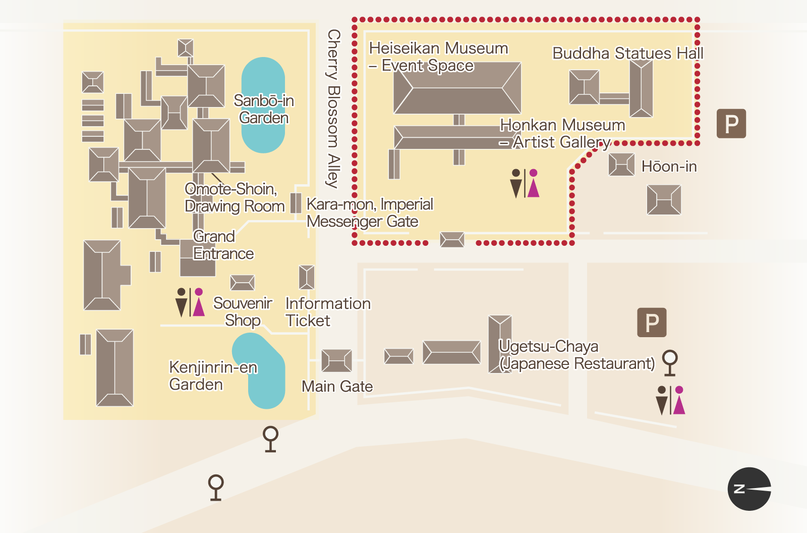 reihokan map