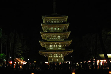 醍醐寺万灯会 年中行事 世界遺産 京都 醍醐寺