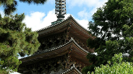 The five-storey pagoda 