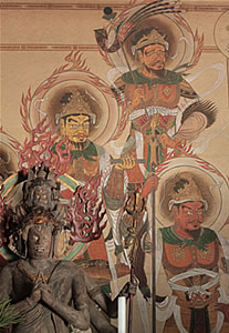 Godaido　Wall-painting