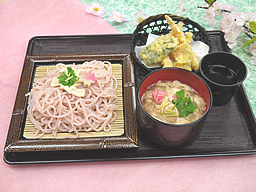桜麺＆湯葉丼