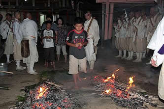 鳳閣寺夜祭り「火生三昧（２）」