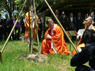 植樹式④