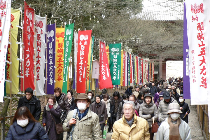 参道(仁王門)